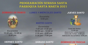 Programa Semana Santa (santa Marta)